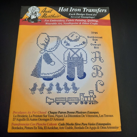 Aunt Marthas Hot Iron Transfer Lot - Picture 9 of 9